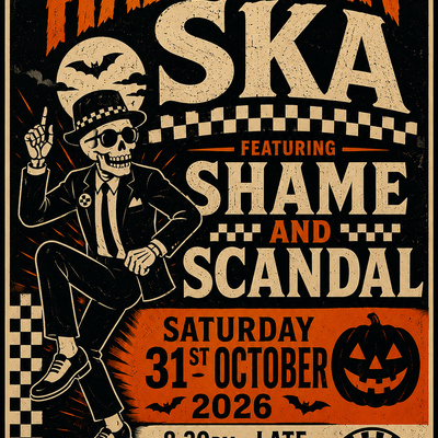 HALLOWEEN SKA with SHAME AND SCANDAL